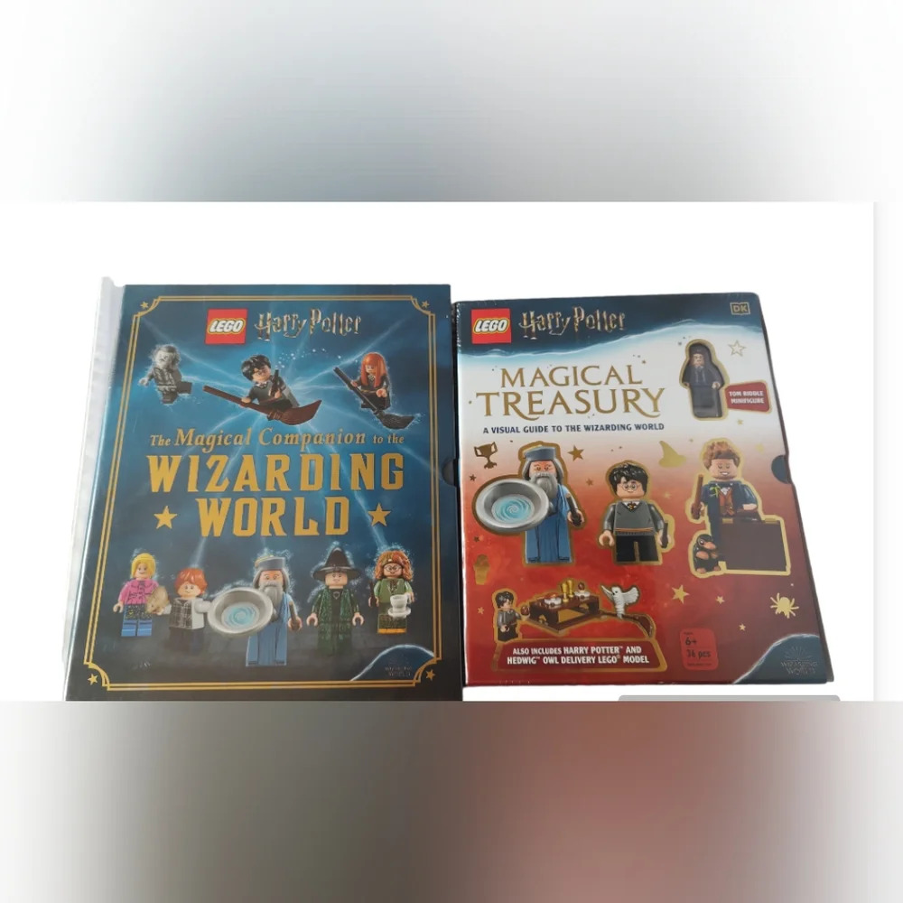 Lego Harry Potter Book Bundle with Minifigures NWT